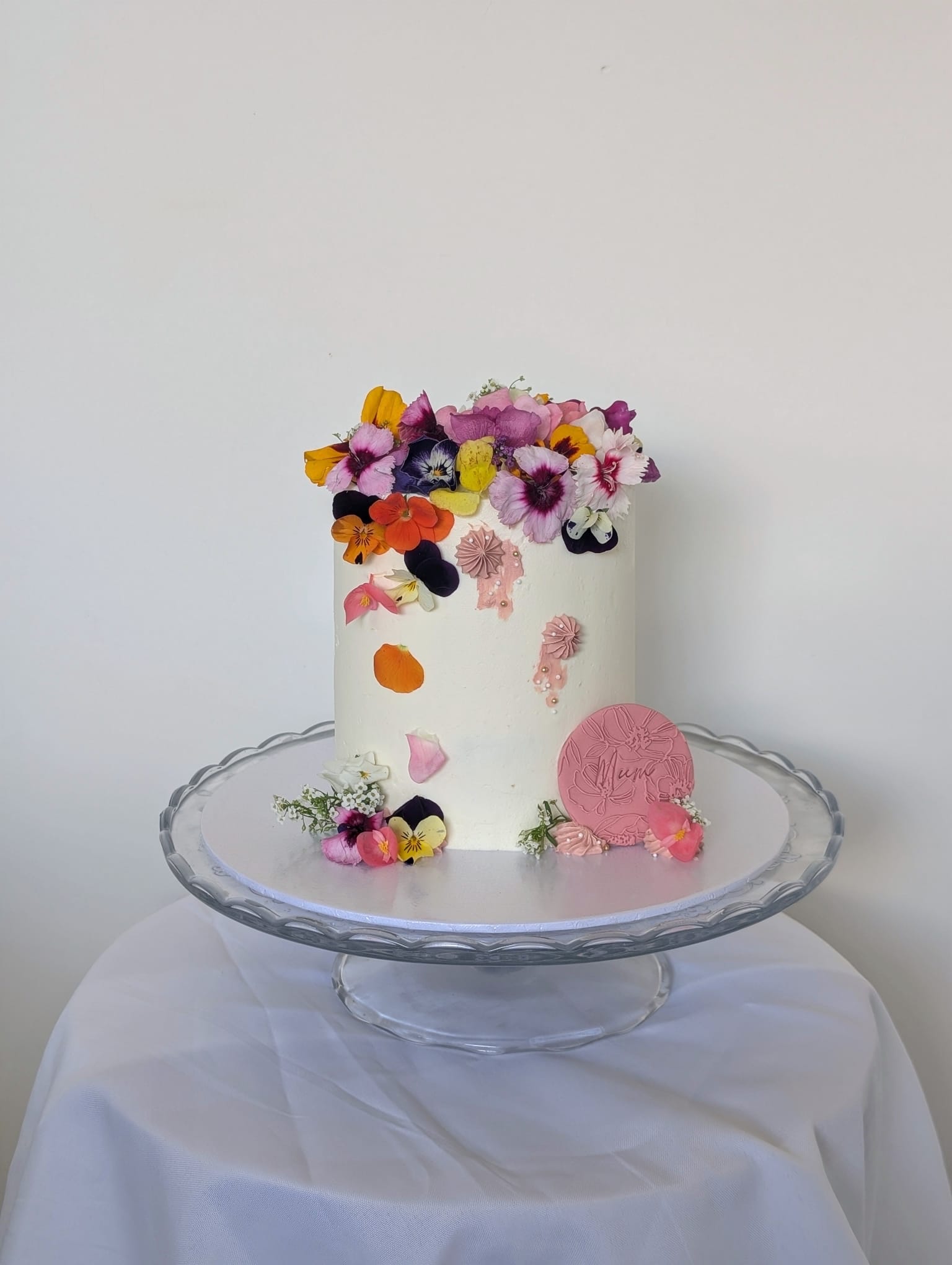 Mum Tower Cake Mum Tower Cake